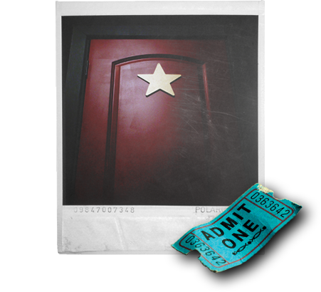 Door and ticket image