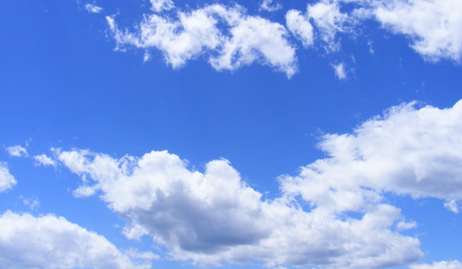 Photo of a blue sky with clouds